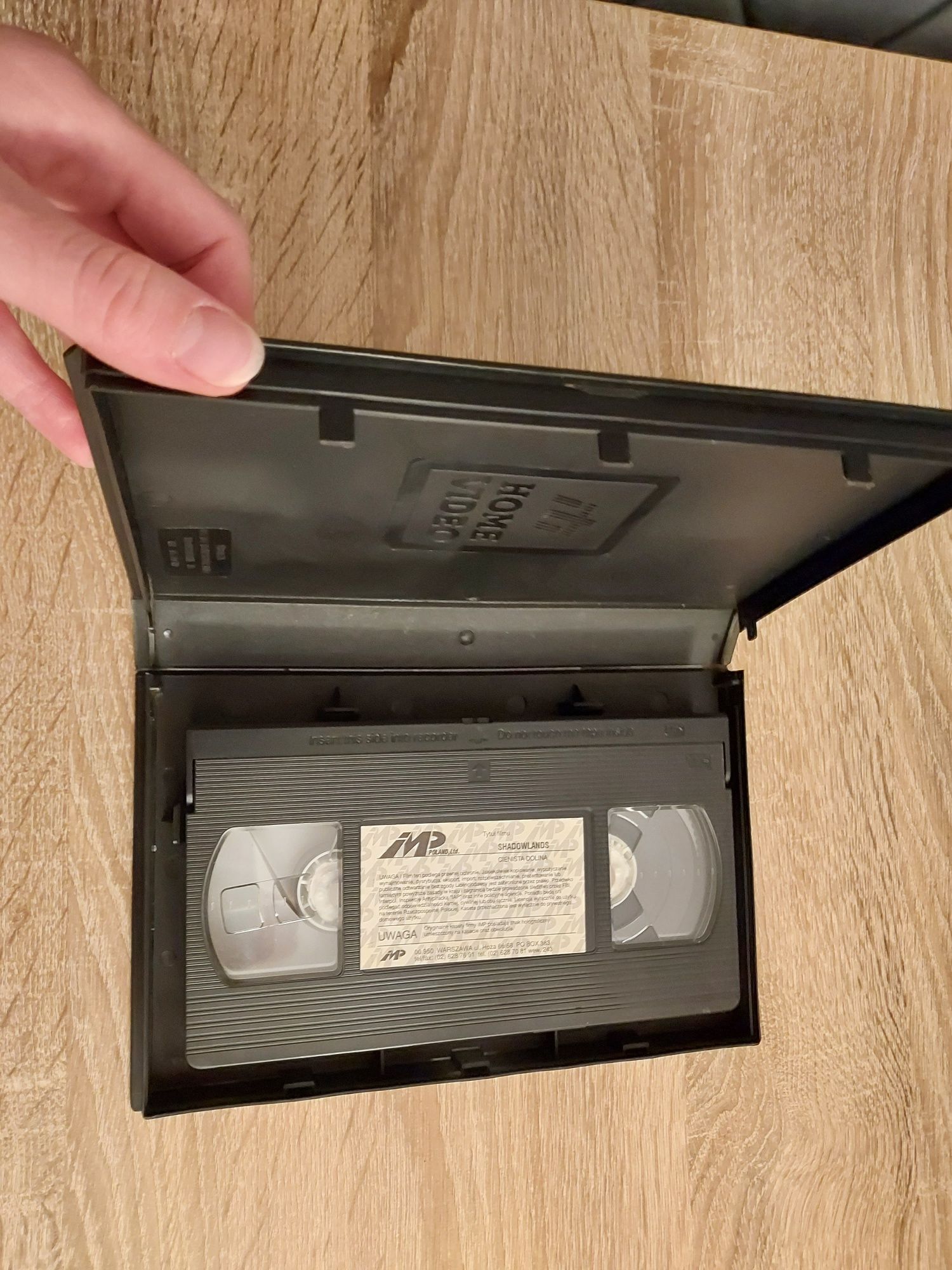 Cienista Dolina- Anthony Hopkins- Vhs Polski Lektor Unikat