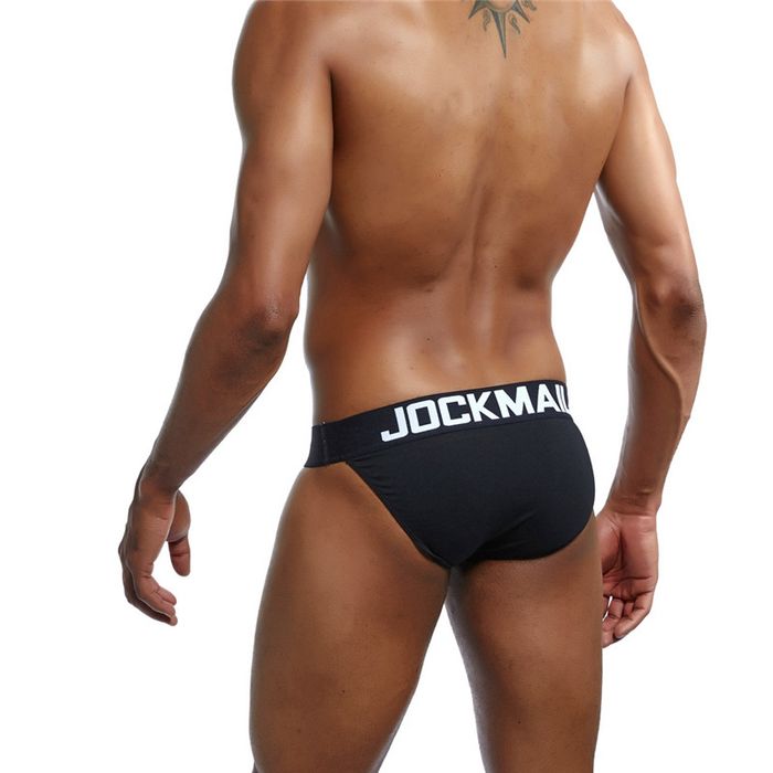 Męskie Sexowne Slipy TANGA Bawełna JOCKMAIL - XL