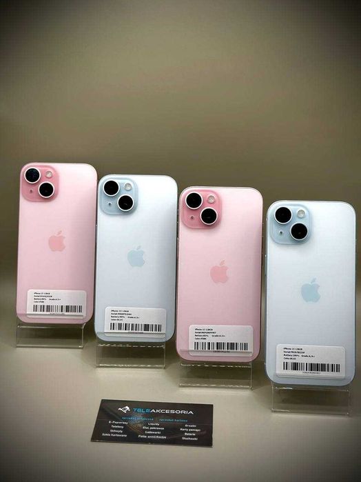 IPHONE 15 | 128GB | Jak Nowy | Kolory | Teleakcesoria | AUCHAN