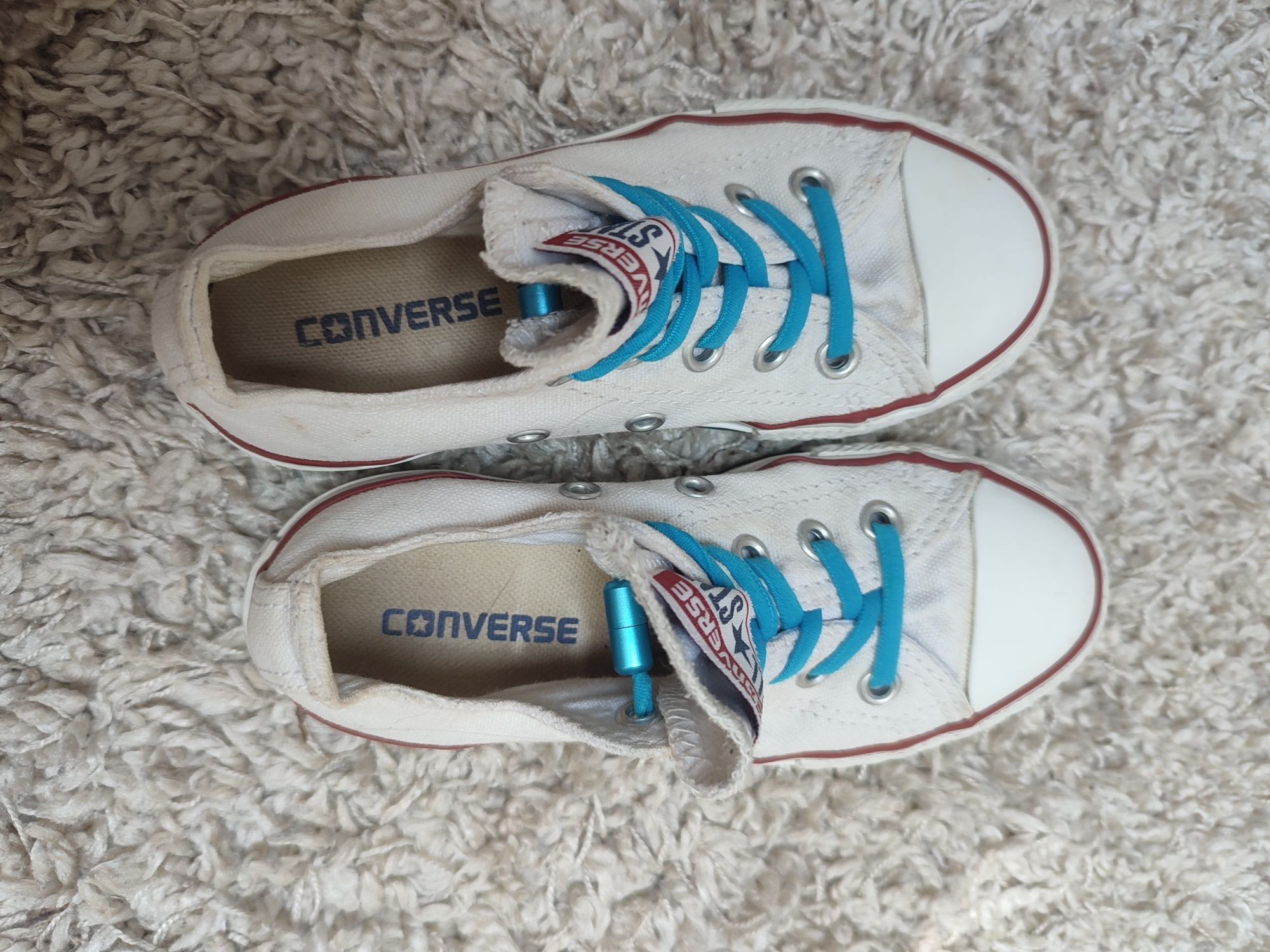 Trampki białe Converse rozmiar 27