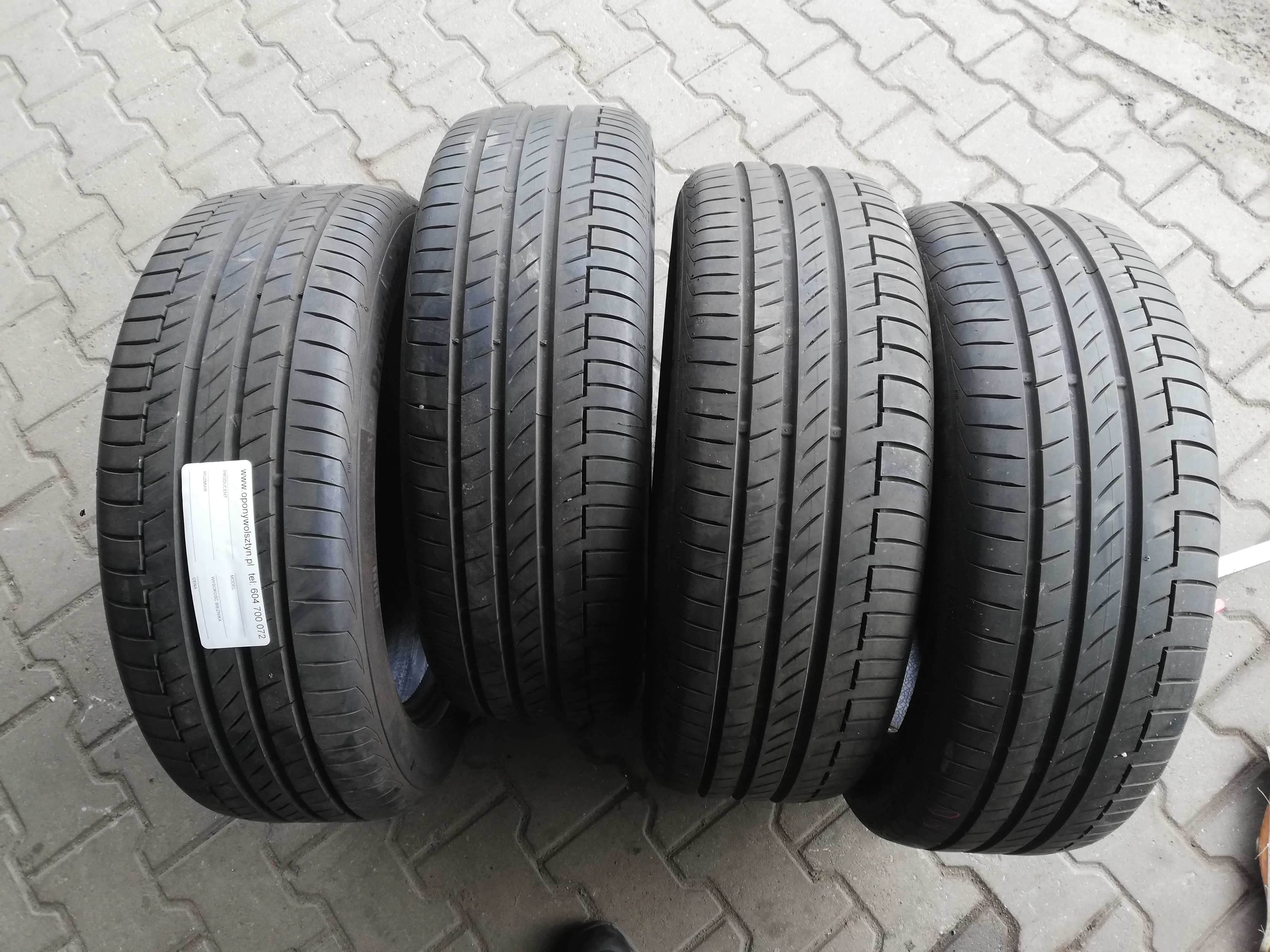 Nowe DEMO opony letnie 215/55R18 95H Continental Premium Contact 6