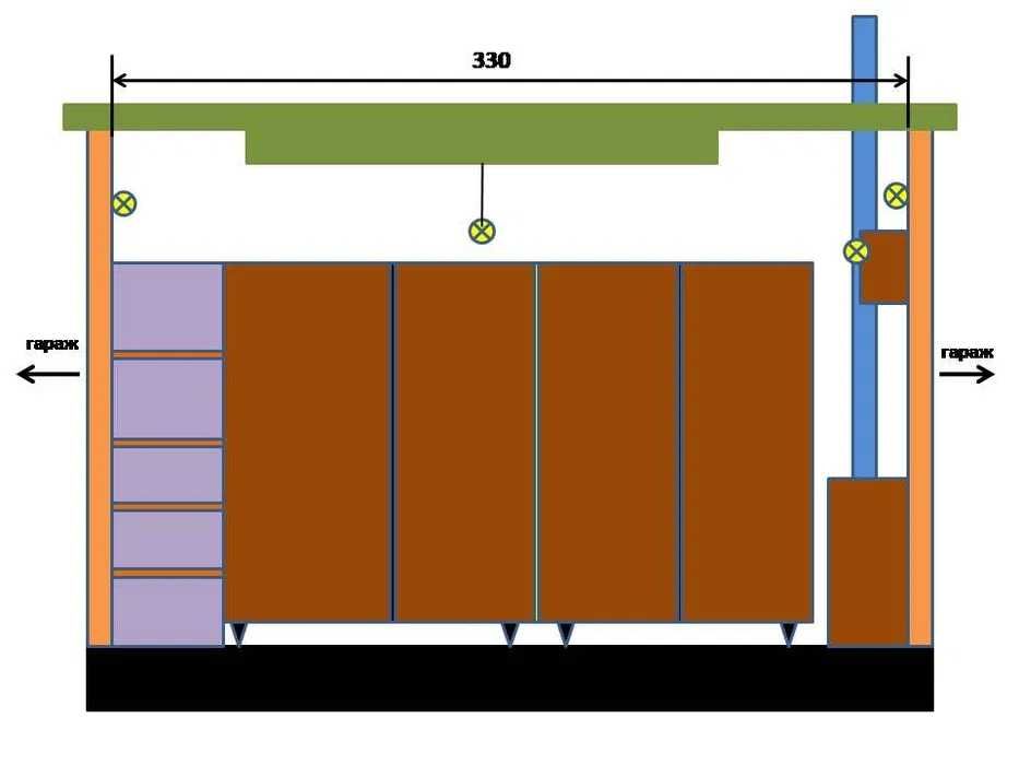 Гараж с арендатором в ГК Титан