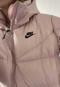 Пуховик  Пальто жіноче  Nike XS/ пудра оригінал/новий