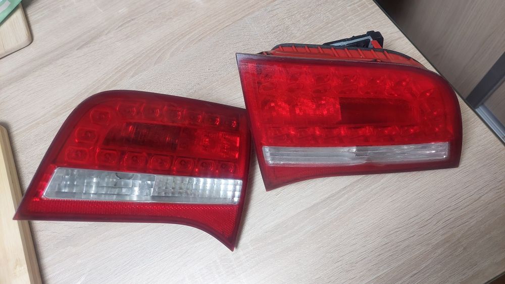 komplet oryginalne lampy audi A6 lift avant 2011 S-Line logo producent