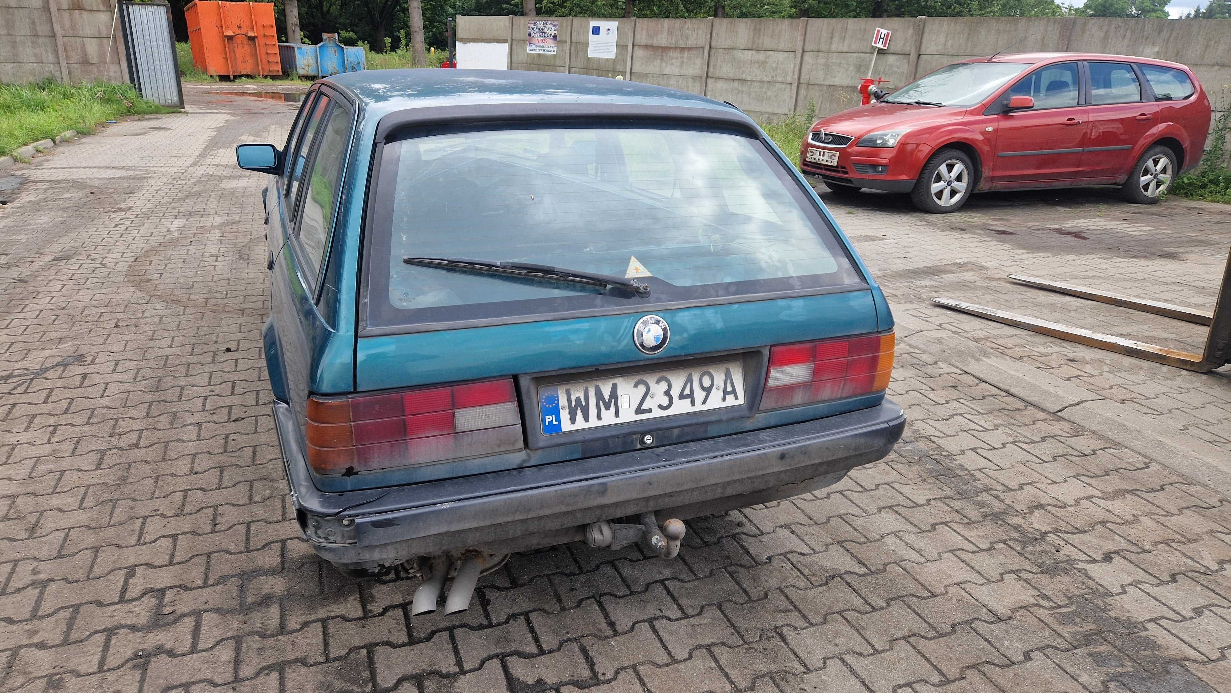Bmw e30 2,4 td po wypadku