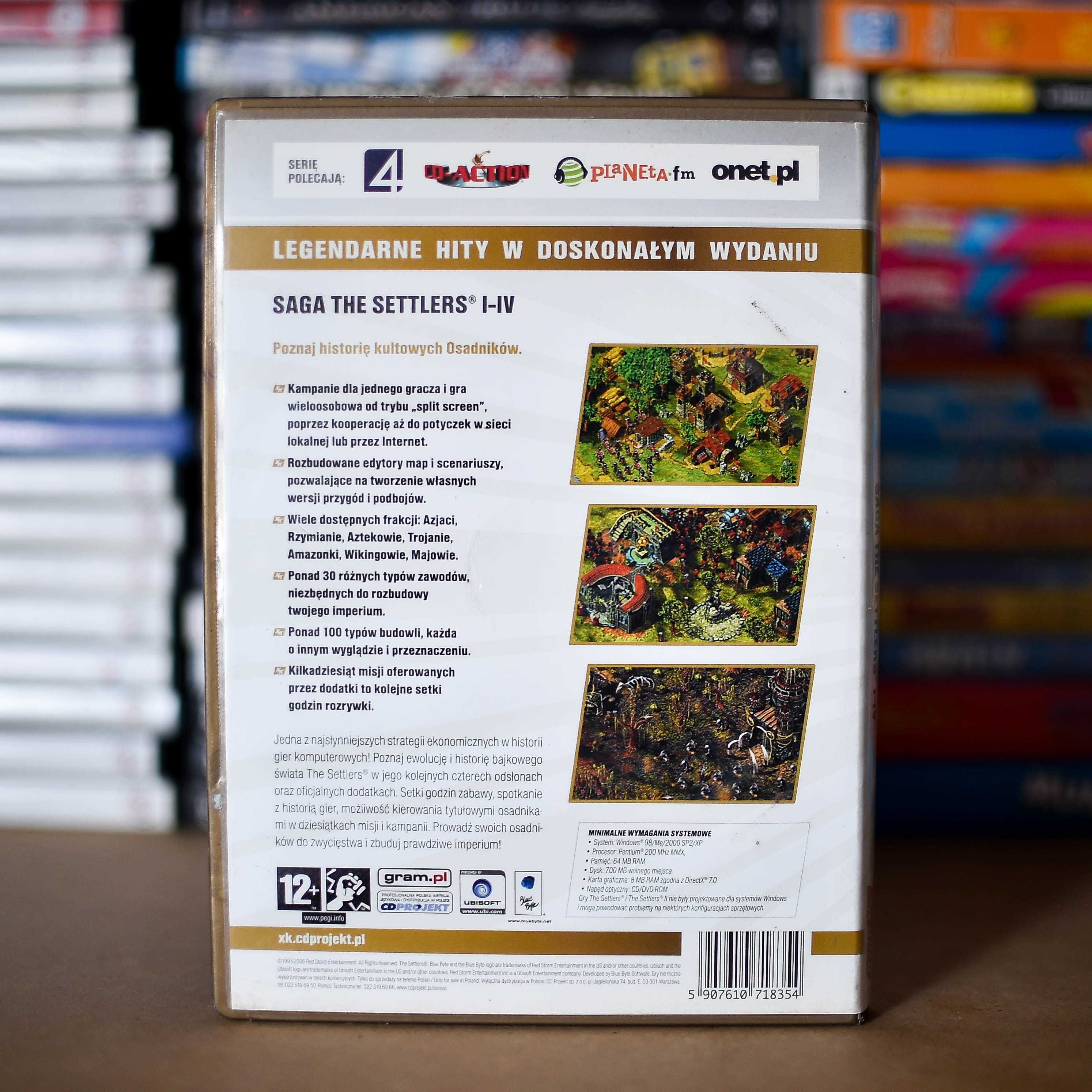 PC # XK Gold - Saga The Settlers I-II PL