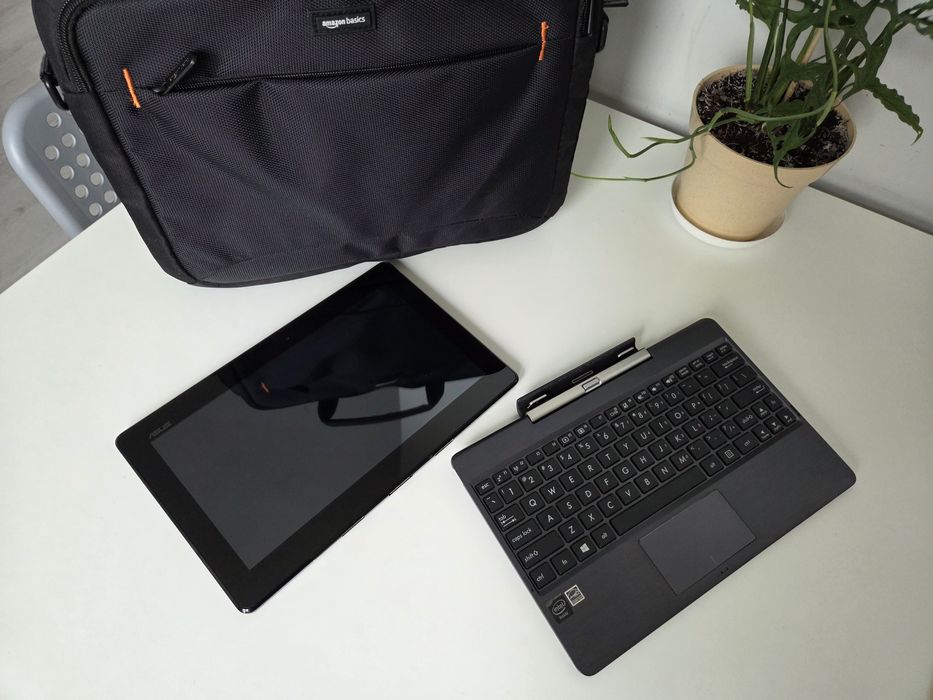 Laptop 2w1 tablet klawiatura asus t100ta-dh11t-ca zestaw