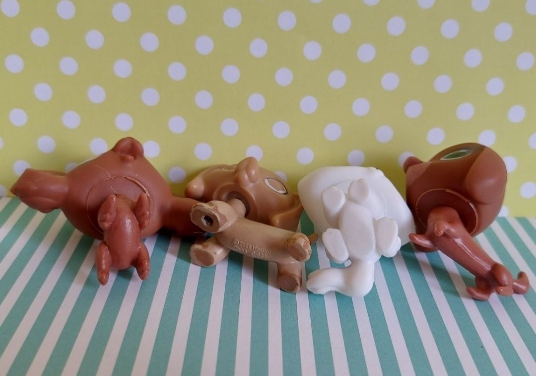 Littlest Pet Shop LPS zestaw psy i kot