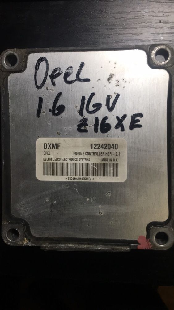 Блоки управления ЭБУ Opel Astra G Z16XE Z14XE