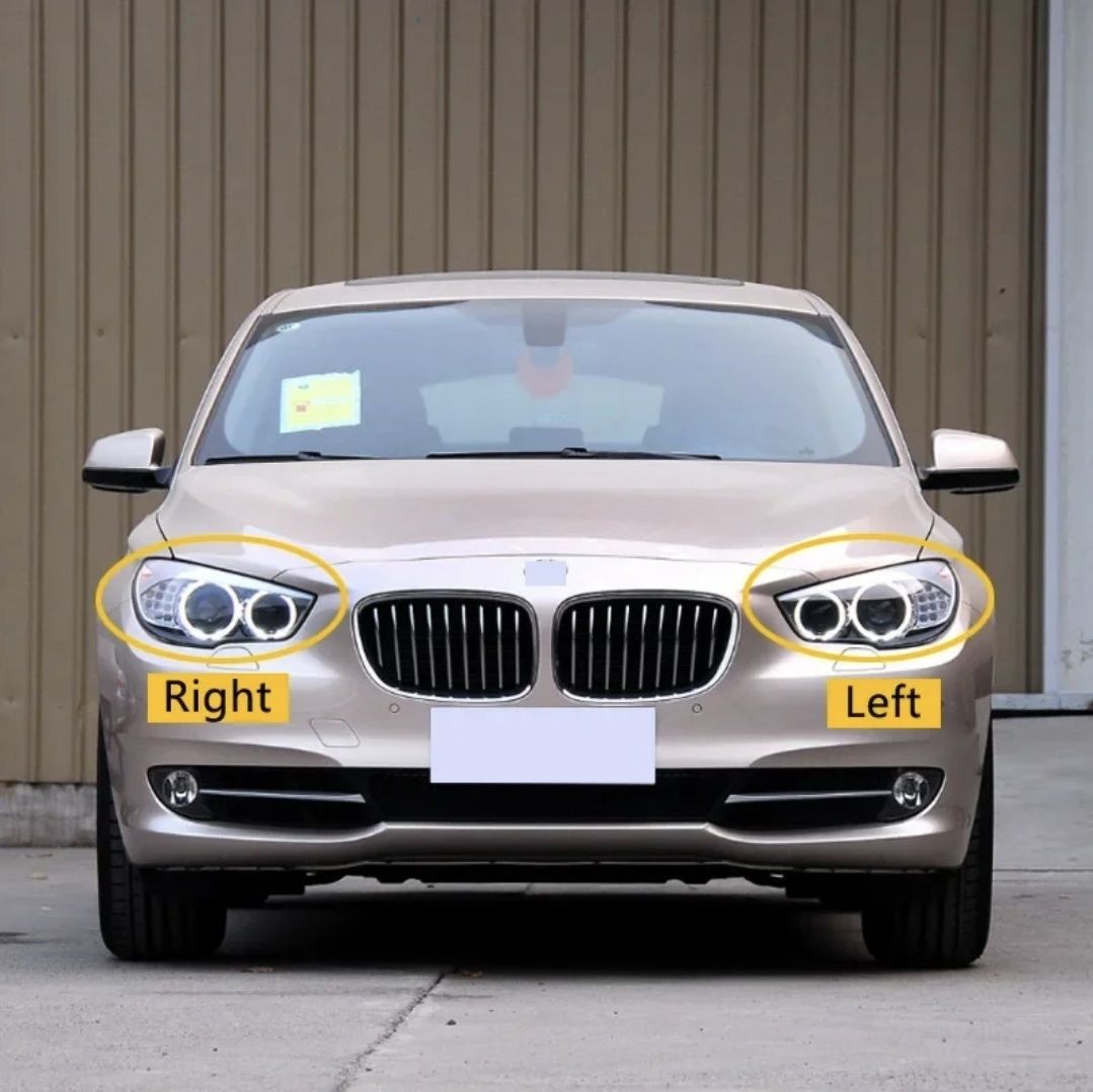 Vidro capa lente farol ótica BMW série 5 GT F07