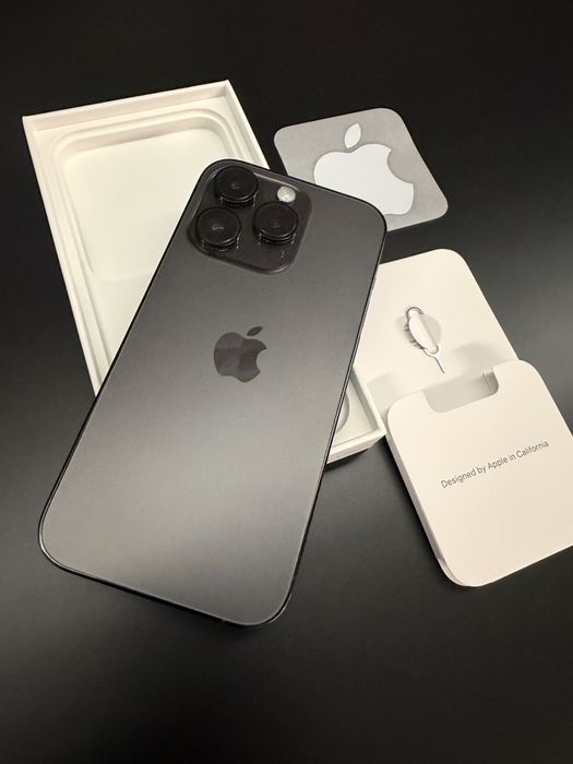iPhone 14 Pro Preto 128Gb - Rigorosamente como novo. Fatura.