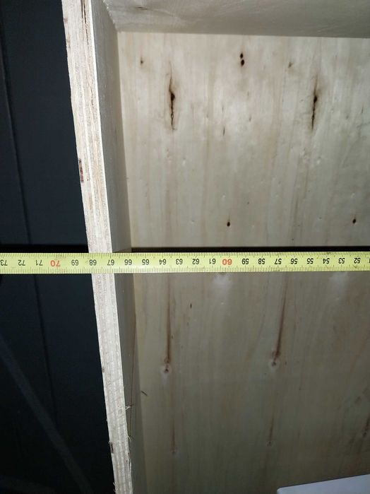 Skrzynia transportowa 140x68x23, głębokość 20 cm