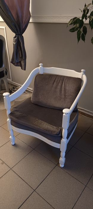 Sofa i fotel zestaw wypoczynkowy