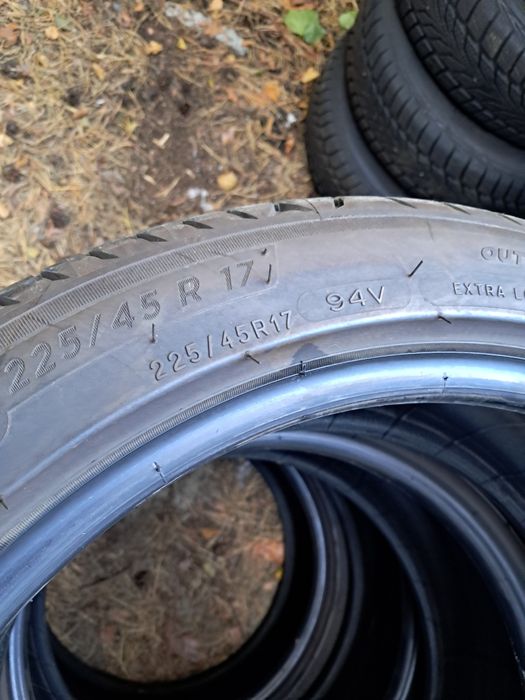 Opony letnie Michelin 17" STAN BDB