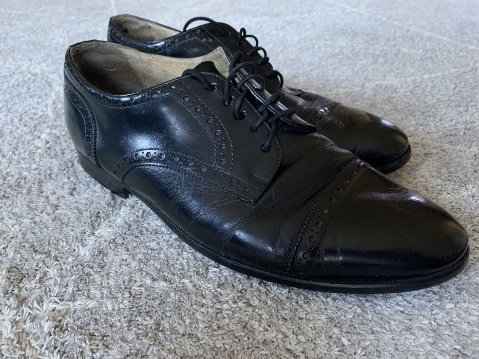 Buty skorzane Gino Rossi 44 czarne