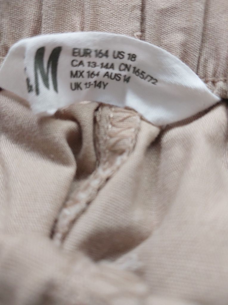 Spodnie bojówki H&M - rozm. 164 (S)