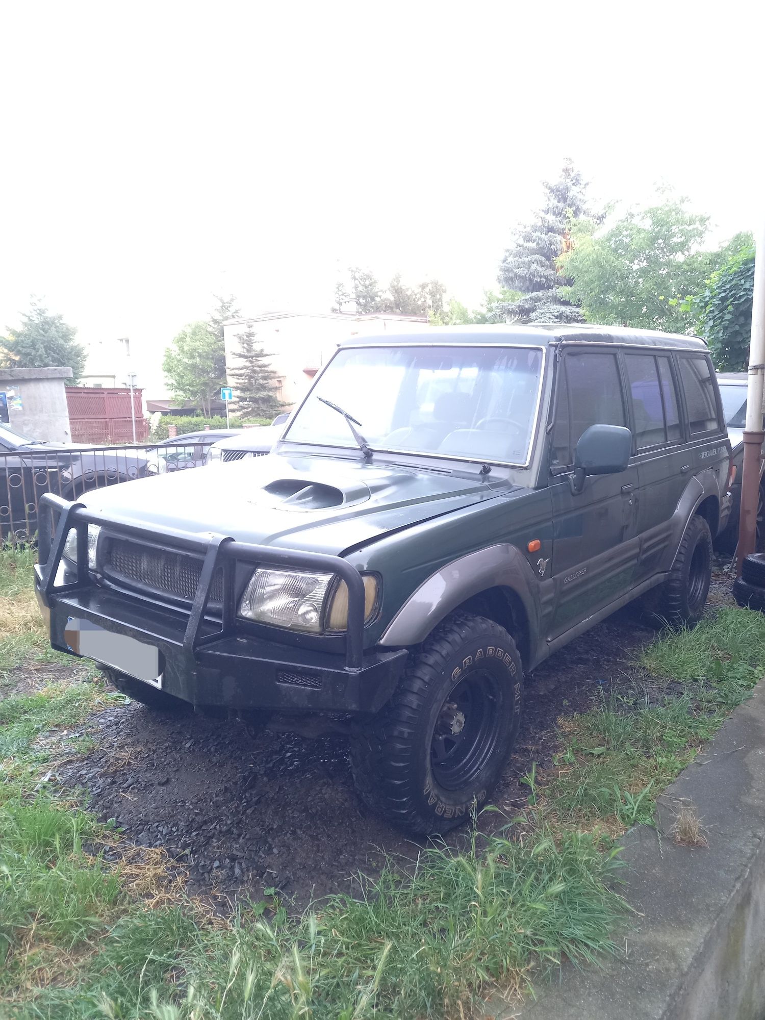Hyundai Galloper 2.5 td stalowy zderzak 4x4