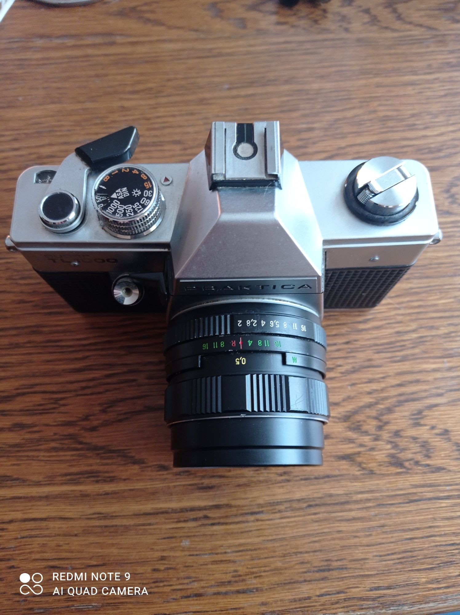 Aparat PRAKTIKA Super TL 1000 obiektyw Helios 44w-4