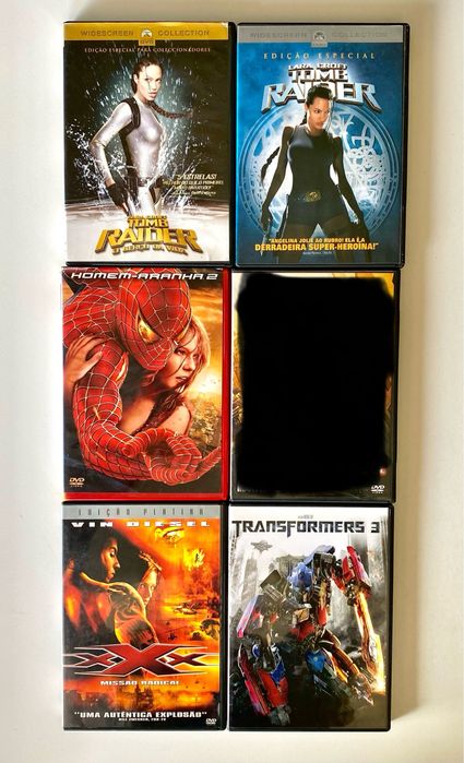 19 Filmes em Dvd.