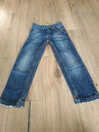 Spodnie chłopięce dżinsowe 116cm