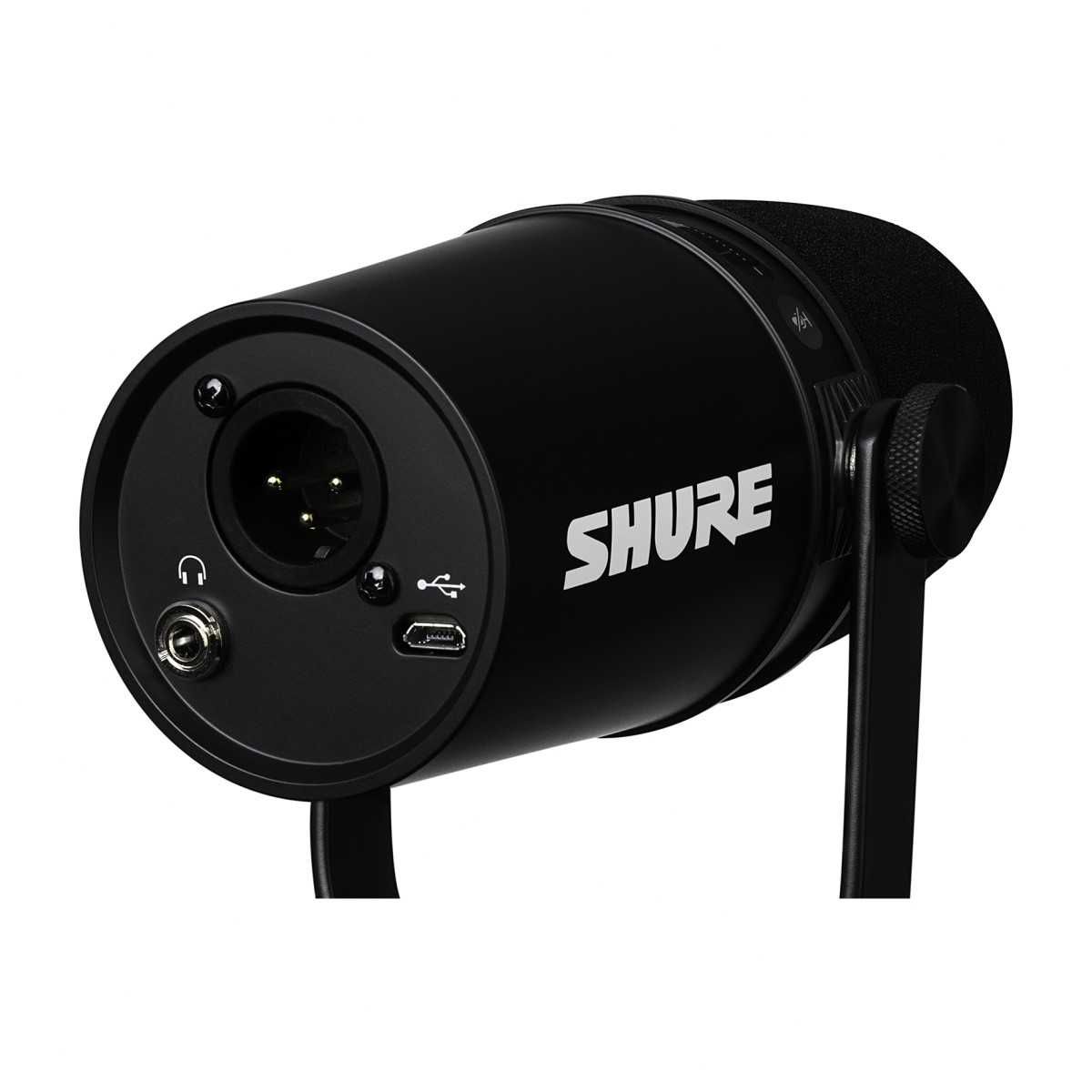 SHURE MV7-K mikrofon studyjny USB podcast nagrywanie