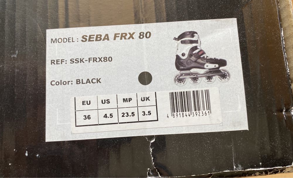 Rolki Seba FRX 80 rozmiar 36