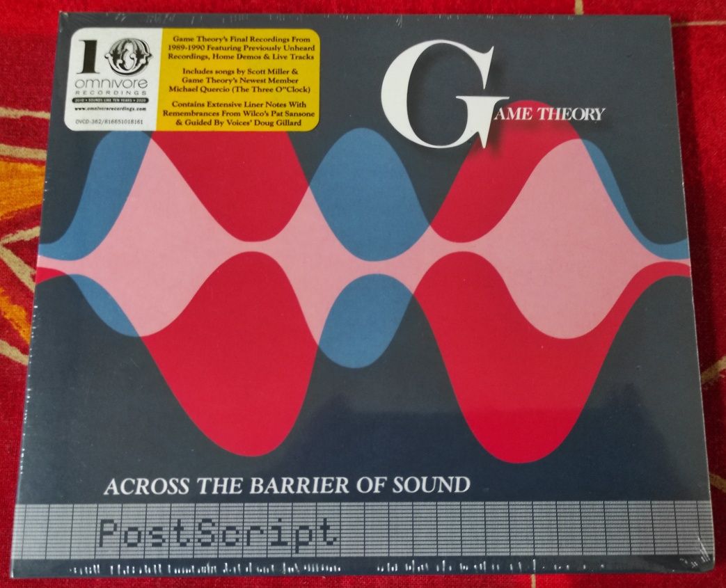 Game Theory - Across The Barrier Of Sound CD Novo