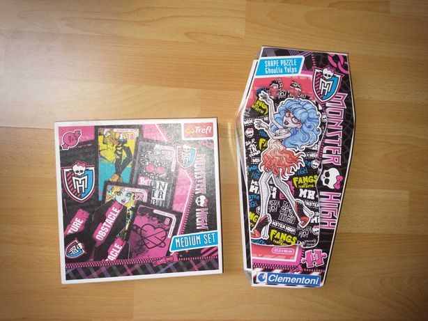 Monster High Puzzle Ghoulia Yelps + zestaw kart do tarota