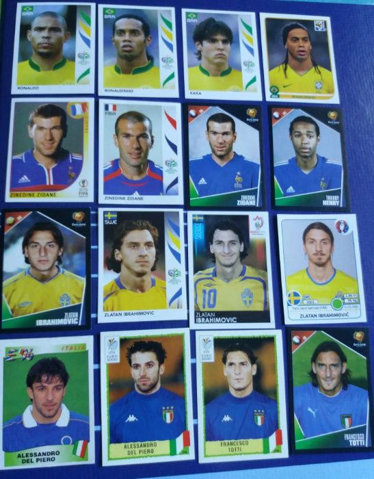 Cromos Raros/Lendas/Rookies