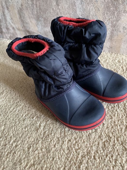 Зимние ботинки от crocs ,24 размер