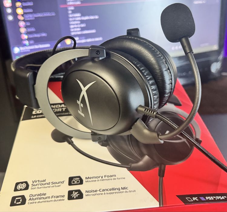 Hyper X Cloud II como novo