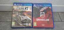 Driveclub + Project Cars 3 / PS4 / PlayStation 4 / PL / zestaw /