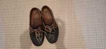 Sapato de Vela Rockport Azul/ Castanho Homem