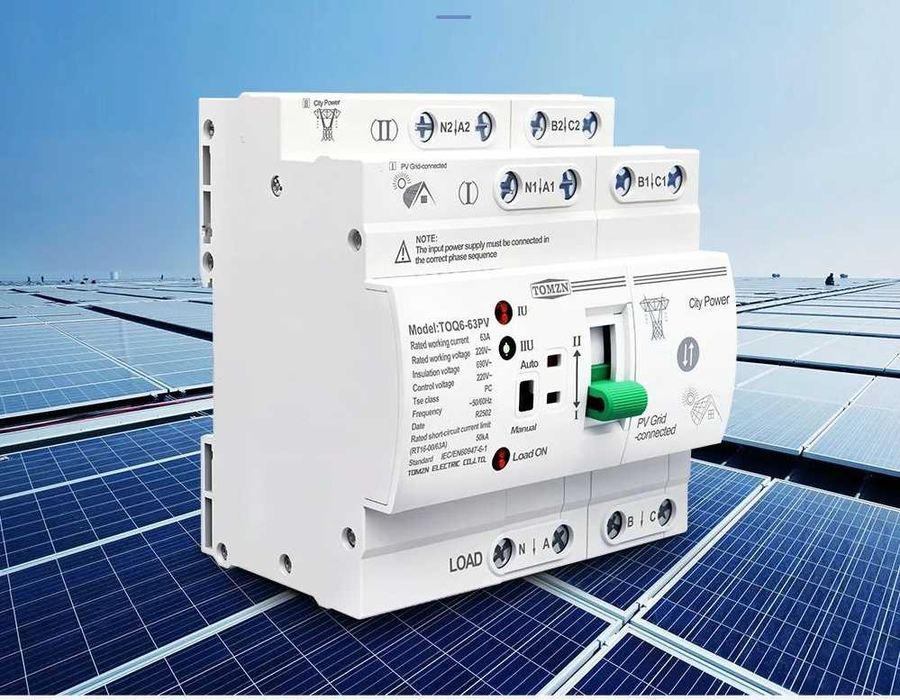 АВР однофазний. TOMZN 2P 4P 63A 220V