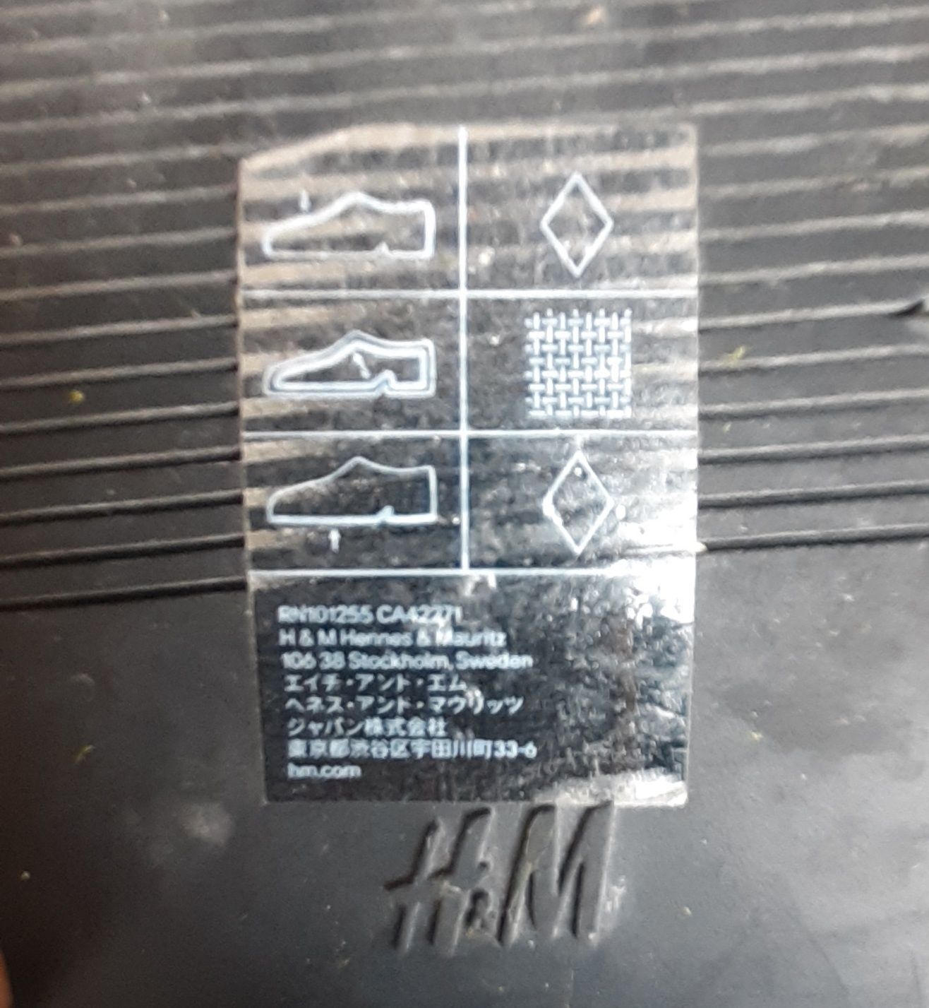 Mokasyny buciki dziewczęce H&M rozmiar 28 czarne