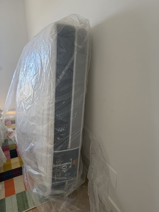 Cama com colchao casal