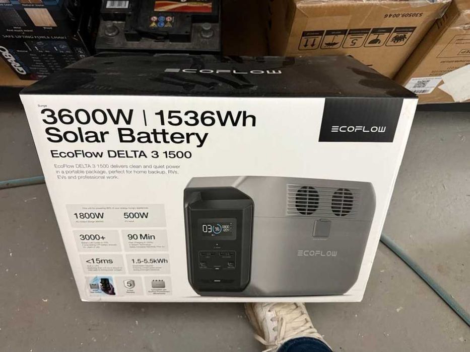 Нова зарядна станція EcoFlow Delta 3 3600W | 1536Wh