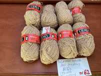 Włóczka boucle- Beż Piaskowy 800 g; Cienka- 29% Wełna, 71% Poliakryl