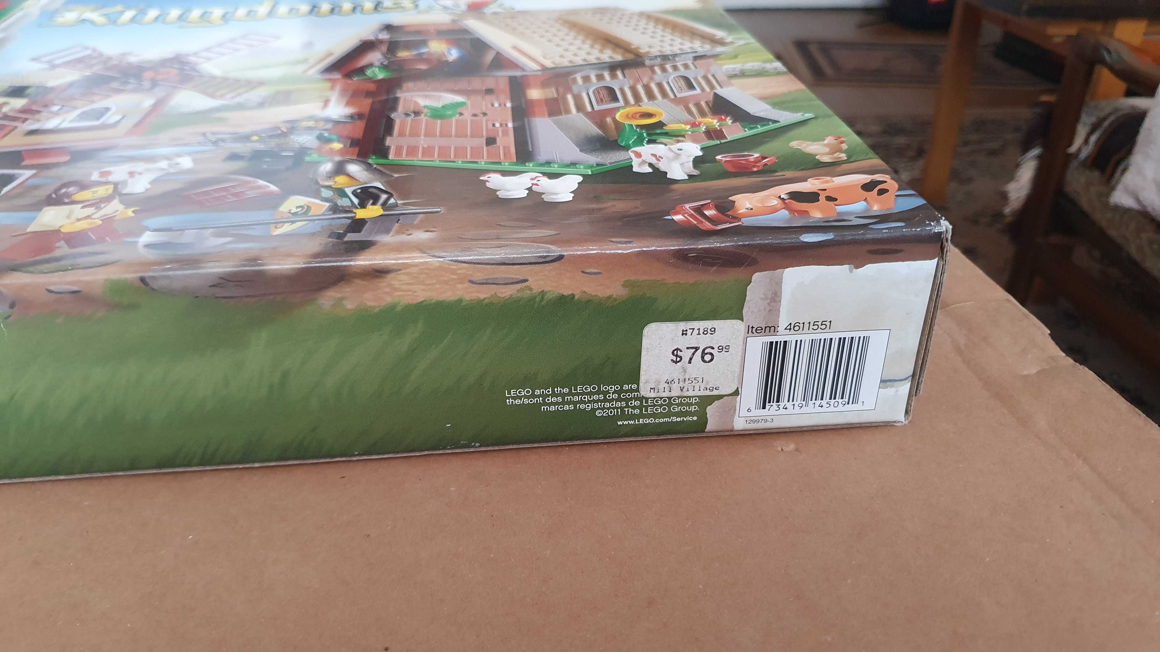 nowe LEGO 7189 Kingdoms Najazd na wioskę z młynem Mill Village Raid