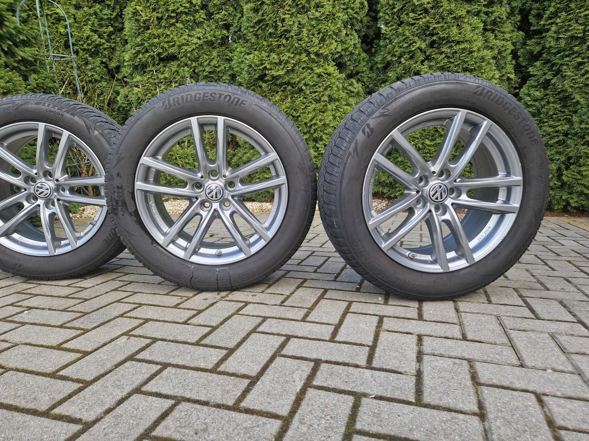 Felgi aluminiowe Koła volkswagen audi  17"5x112 opony gratis