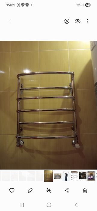 Рушникосушка з нержавійки
