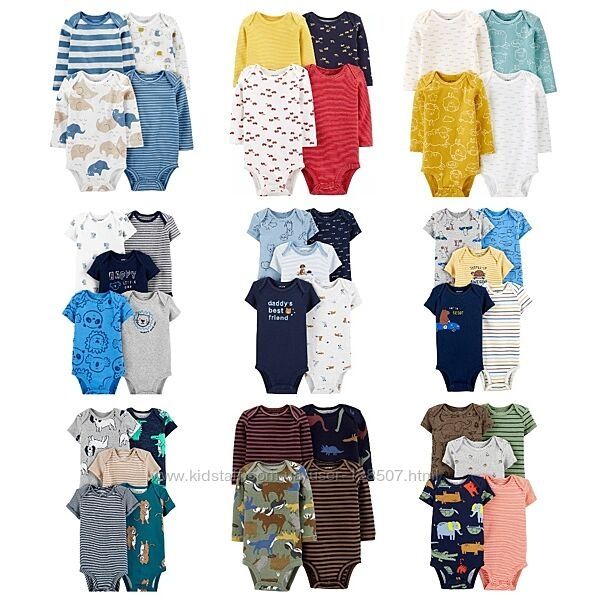 Carter's дитячий одяг для хлопчиків та дівчаток від 0 до 14 років.
