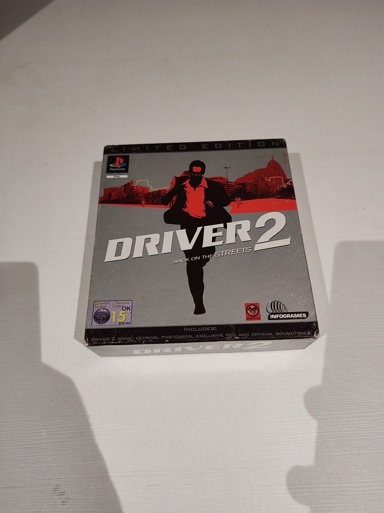 Driver 2 PS1 edycja kolekcjonerska 3xA komplet