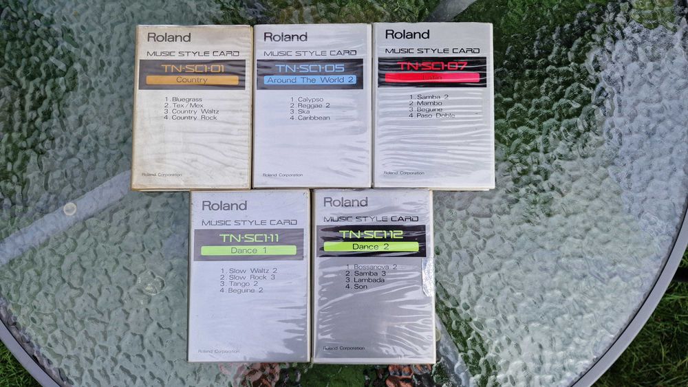 Roland karta styl TN-SC1