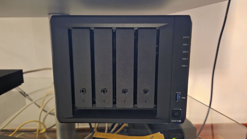 Synology NAS DS918+ WD RED 28 TB