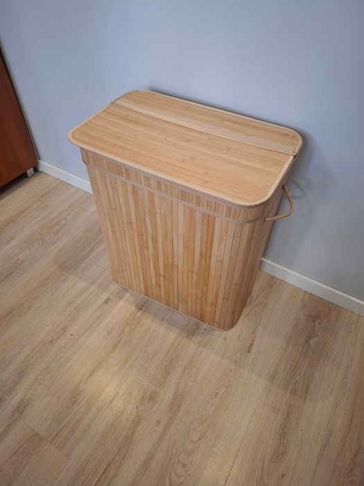 Kosz na pranie ,100 L , bambus