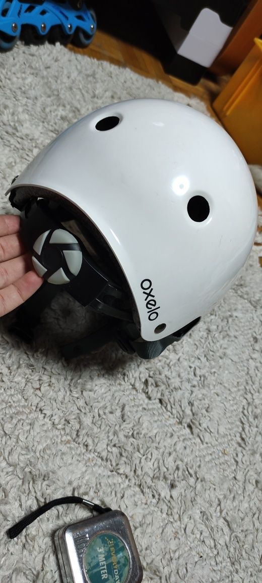 Kask Oxelo rozmiar 50-54 cm SK564 biały