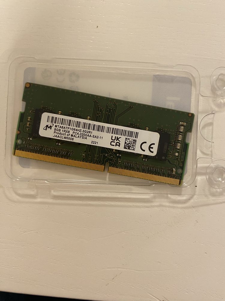 Pamięć RAM 8GB DDR4 SODIMM (Samsung i Micron)