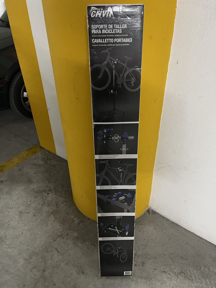 Suporte de manutencao para biclicleta