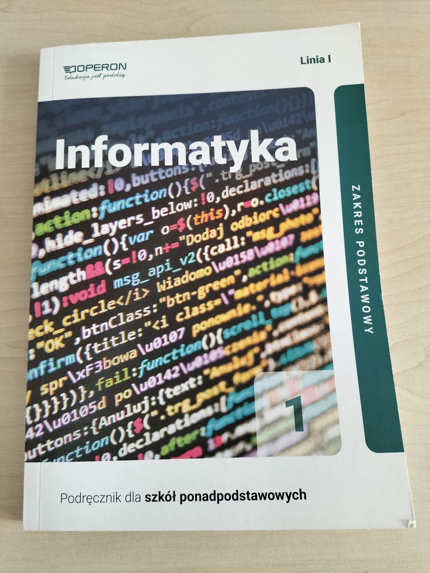Podręcznik do informatyki klasa 1